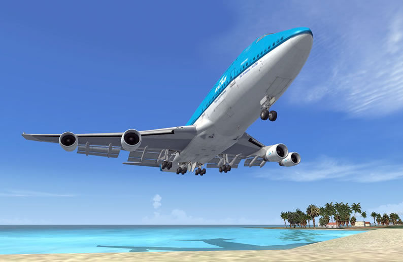 flight simulator game simulation airplane