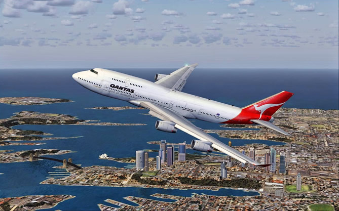 flight simulator game simulation airplane
